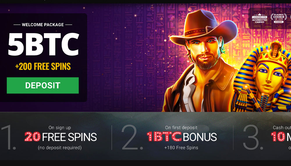 Bonus bitcoin casino online